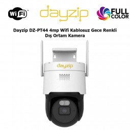Dayzip DZ-PT44 4mp Wifi Kablosuz Gece Renkli Dış Ortam Kamera